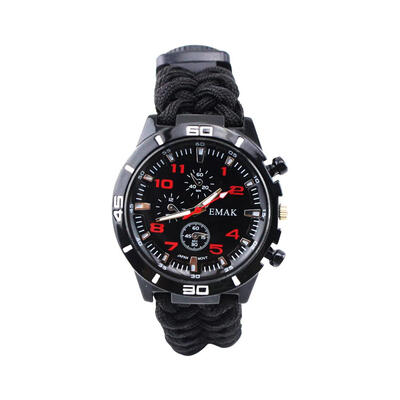 

Outdoor Multi-functional Survival Watch Hand-woven Umbrella Rope Watches