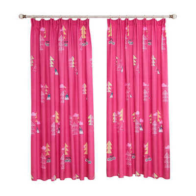 

Half Blackout Printed Stripe Curtains For Kids Bedroom Living Room Blackout Curtains colorful Window Curtain Panels 5 styles