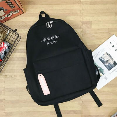 

The Japanese Series of GirlsBookbags Handbags&Canvas on the Backpack Campus of Junior High School Students