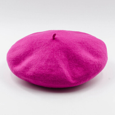 

1 Piece Beret Wool headdress Warm Solid Color Beanies Cap Hats Vintage Hat