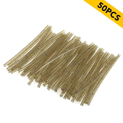 

30 50 100 PCS Fishing Line Aligners Anti-tangle Hook Sleeves Hook Rig Aligner Reservoir Fishing Carp Fishing Terminal Accessor