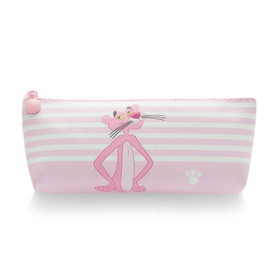 

Cartoon Pink Panther Pencil Case Bag Storage Pens Pouches Student School Stationery Organizer