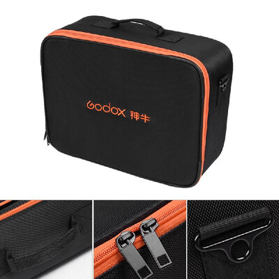 

Godox Studio Flash Strobe Padded Hard Carrying Storage Bag Case Black for Godox AD600AD360 Series Flash&Other Brand Outdoor F