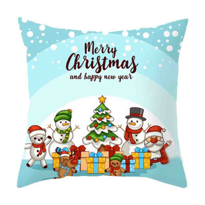 

Tailored Christmas Pillow Cover Decor Pillow Case Sofa Waist Throw Cushion Cover