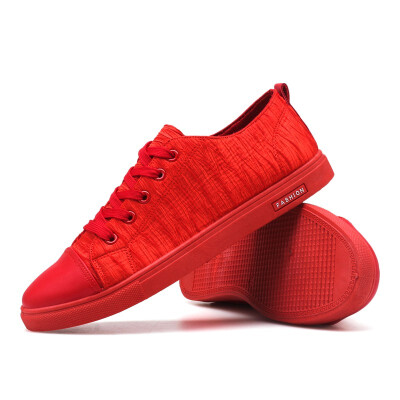 

2018 summer new red male shoes fast red man with the mens shoes Korean social tide shoes