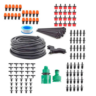 

DIY 47 Hose Drip Irrigation System Garden Automatic Watering Plant Kits