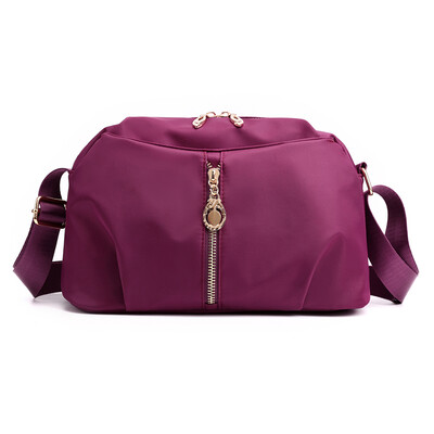 

Recreational Single Shoulder Bag Women Korean Edition Fashionable Individual Style Slant Bag Oxford Light Canvas Bag
