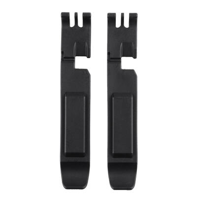 

2pcs Carbon Steel Bicycle Lever Repair Opener Breaker Pry Tire Rod Kit Set