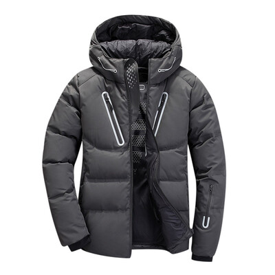

Toponeto Fashion Mens Autumn Winter Casual Pocket Button Thermal Leather Jacket Top Coat