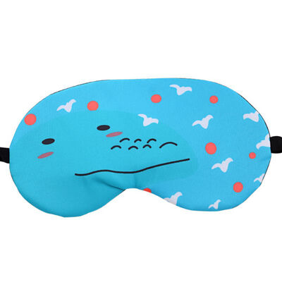 

1PC Cartoon Unisex Relax Eye Sleeping Aid Blindfold Cover Eyeshade Eye Patch Cute DuckBearCatTowerFlamingos Sleeping Mask