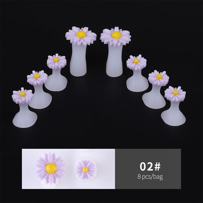 

Toponeto Gel Nail Toe Splitter DaisyPurple And Gold Drop Nail Toe Splitter