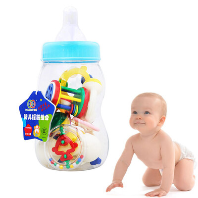 

YIWULARattle Teether Baby Toys Baby 10pcs Shake&Baby Hand Development Rattle Toys