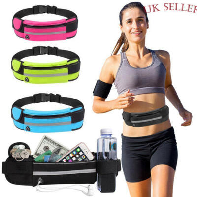 

Proworks Running Belt Gym Waist Pouch Runners Bum Bag & Jogging Phone Holder UK