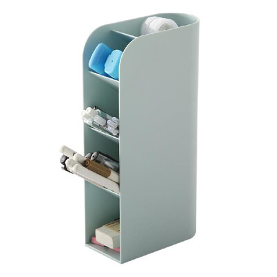

Student Simple Stationery Container Pure Color Multi-Functional Desktop Organizer