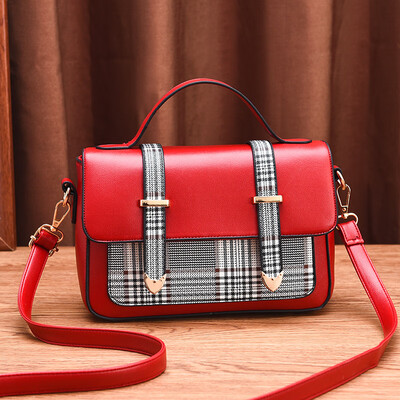 

Womens bag 2018 new Korean fashion ladies big bag PU leather simple shoulder bag cross-border