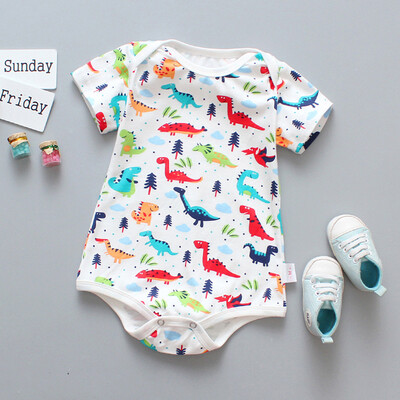 

Infant Newborn Baby Girl Boy Cartoon Rainbow Character Print Romper Bodysuit
