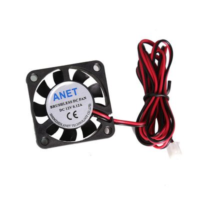 

Ultra-quiet Small Heat Dissipation Cooling Fan Blower Extruder 3D Printer Turbine 2 Line Oil Bearing for 4010
