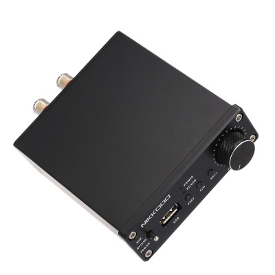 

NIKKODO NK-368R Digital Audio Power Amplifier BT 40 Mini HiFi Audio Receiver Amp Dual Channel 50W 50W with Power Adapter