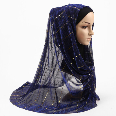 

Gobestart Muslim Hijab Head Coverings Scarf Islamic Headscarf Turkish Islam