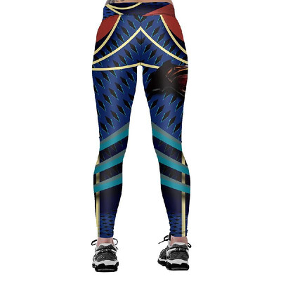 

Factory direct digital printing personality fashion high waist slim slimming 9 points leggings TYSslgs-0071