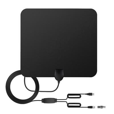 

Indoor Amplified HDTV TV HD Antenna 80 Miles Long Range Digital TV Antenna