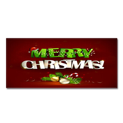 

Christmas Wreath Santa Claus Snowman Floor Mat For Living Room Bathroom Kitchen Home Decor