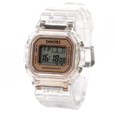 

Electronic Watch Female Student ins Harajuku Unicorn Super Fire Waterproof Korean Simple Shake Motion Watch