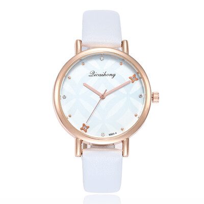 

European&American fashion ladies personality student watch rivet diamond flower quartz watch female models