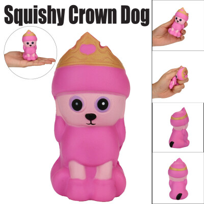 

Gotoamei Squeeze Crown Dog Cream Bread Scented Slow Rising Toys Phone Charm Gifts