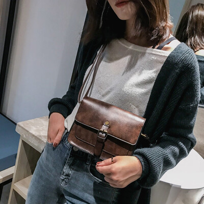 

Tailored Womens Bag Wallet-Locked Shoulder Bag Handle Crossbody Mini Square Bag