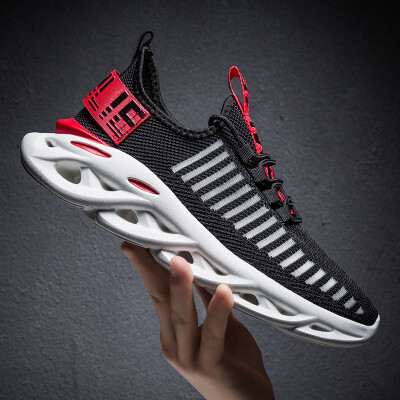 

Sneakers men flying woven running shoes small coconut breathable mesh casual shoes running shoes fashion sports mens shoes