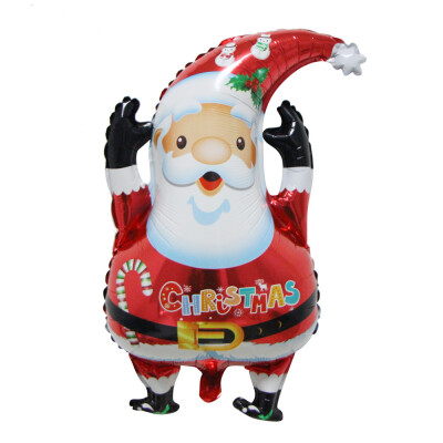 

Tailored Large Santa Claus Aluminum Foil Balloon Christmas Party Decoration Merry Xmas LR