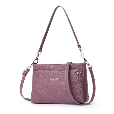

2018 new Korean fashion trend handbags Messenger bag simple PU leather shoulder diagonal bag