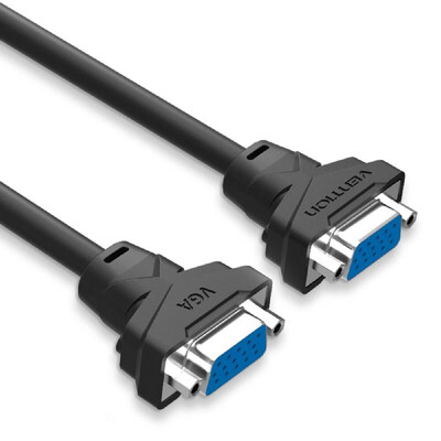 

VENTION VGA Extension Cable VGA Female to Female HD Adapter Cable Support 1080P Full HD for Laptop PC Projector HDTV Display and