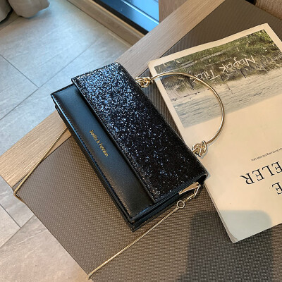 

Hong Kong style small bag female 2019 new wave chic chain shoulder bag retro wild Messenger bag fashion small square bag