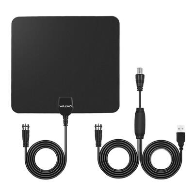 

Indoor Amplified HDTV TV HD Antenna 200 Miles Long Range Digital TV Antenna