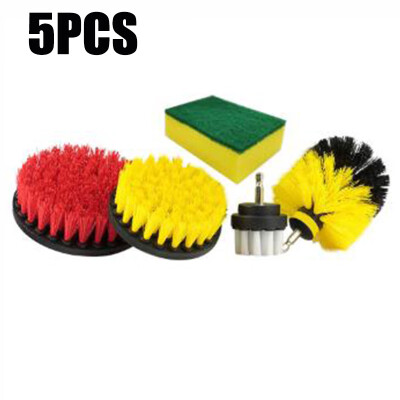 

5pcs Drilling Bathtub Cleaning Brush Cleaning Combination Tool Kit Supplies