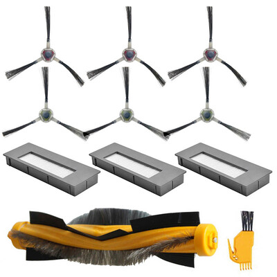 

11Pcs Set Brush Filter For ECOVACS DEEBOT DE55 DE53 Vacuum Cleaner Accessories