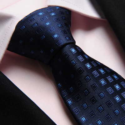 

Announcement Mens Dress Business Career Dark Blue Casual Marriage 8cm Groom Korean Narrow Narrow Tie