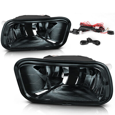 

for 2009-2012 Dodge RAM 150010-17 2500 3500 Smoke Lens Bumper Fog Lights Lamps