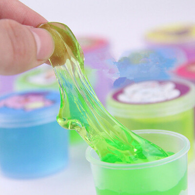 

〖Follure〗5PC Clay Slime DIY Crystal Mud Play Transparent Magic Plasticine Kid Toys