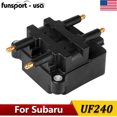 

Ignition Coil 4 Pin for Subaru - Impreza Legacy Outback Forester Baja - 22L 25L Compatible with 22433-AA410 22433-AA5701 packs