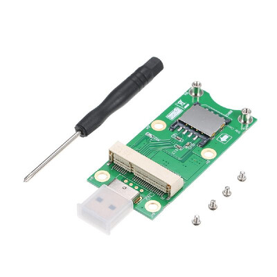 

Mini PCI-E to USB with SIM Card WWAN Adapter Card 3G4G Module