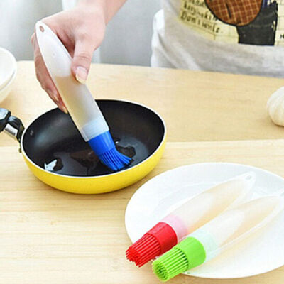 

Heat-resistant Silicone Baking Cake Bread Pastry Liquid Oil Pen Tube Brush BBQ Tool