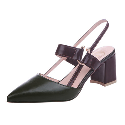 

Rose Ladies Shallow Mouth Pointed Pumps Shoes Female Party High Heels Work Shoes