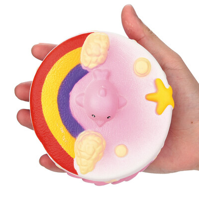 

YIWULA11CM Sea Cake Cream Squeeze Toy Squishy Slow Rising Decompression Squeeze Toys