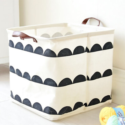 

Gobestart Foldable Bathroom Dirty Clothes Laundry Storage Buckets Box Bag