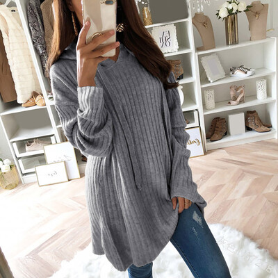 

〖Follure〗Women Fashion Hoodies Sweatshirt Loose Casual Pullovers Knit Sweater