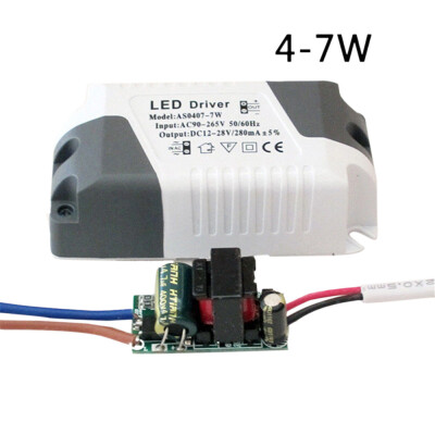 

〖Follure〗LED Driver 3W-24W Dimmable Ceilling Light Lamp Transformer Power Supply DIY