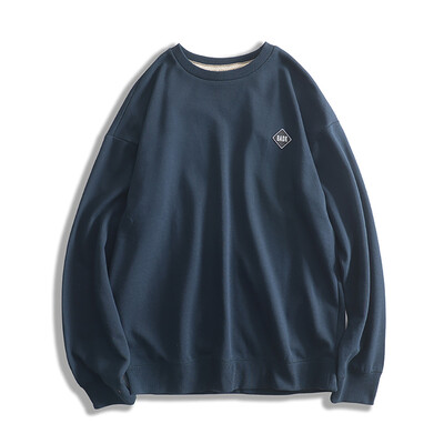 

Toponeto Mens New Trend Fashion Solid Color Loose Comfortable Long Sleeve Tops